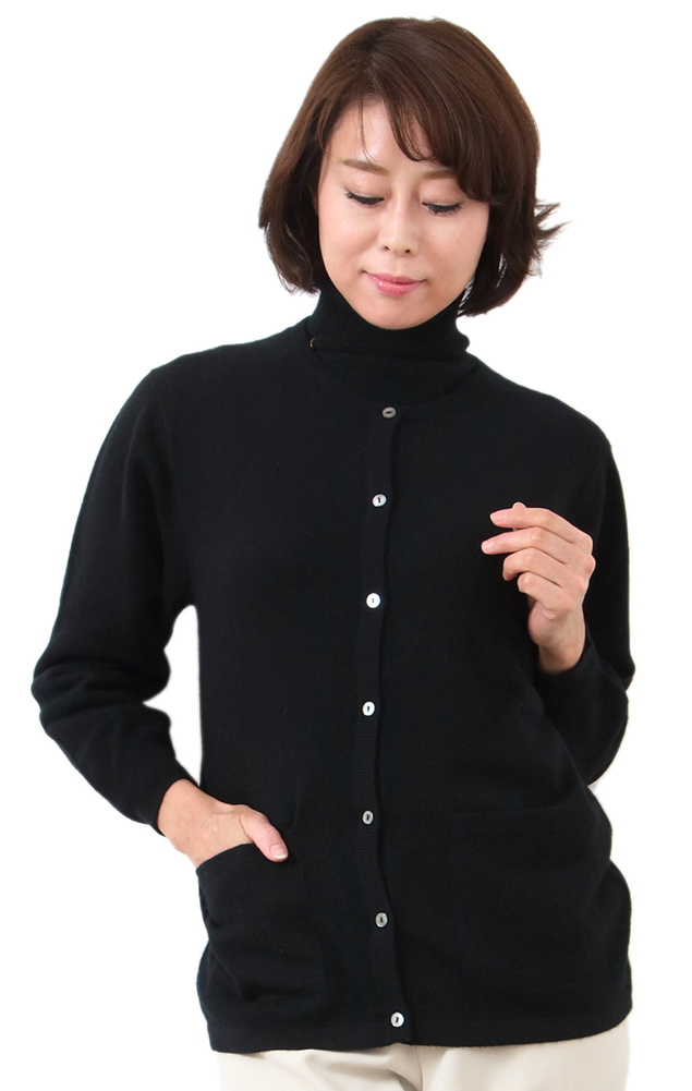 送料無料】【カシミヤ100％試験鑑定証明済】レディース クルー