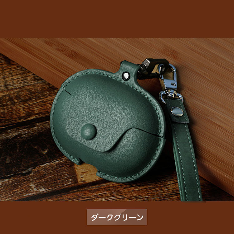 Shokz OpenDots ONEケース PUレザー カバー ビンテージ風 シンプル