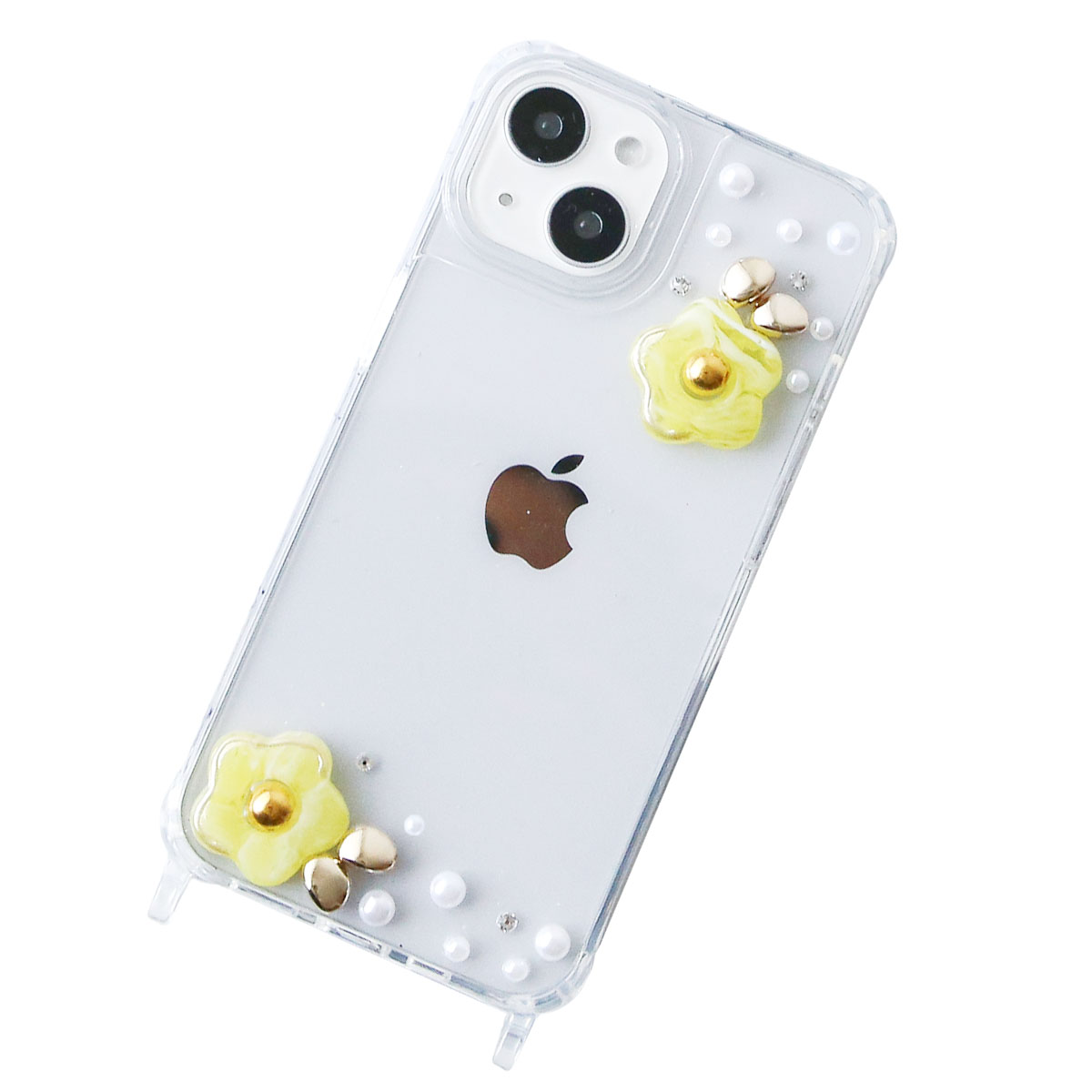 iPhone iPhone15 Plus レジン ケース スマホショルダー アイフォン15