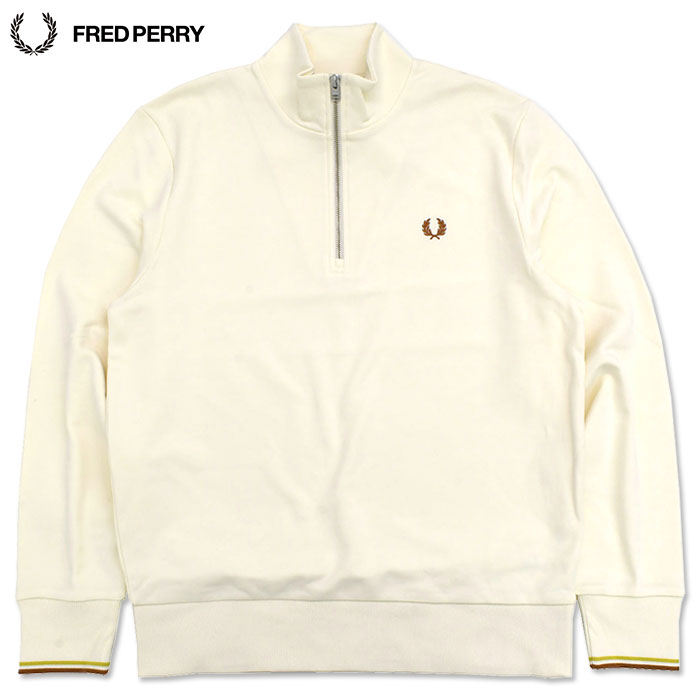 FRED PERRY（フレッドペリー） トレーナー メンズ ハーフ ジップ