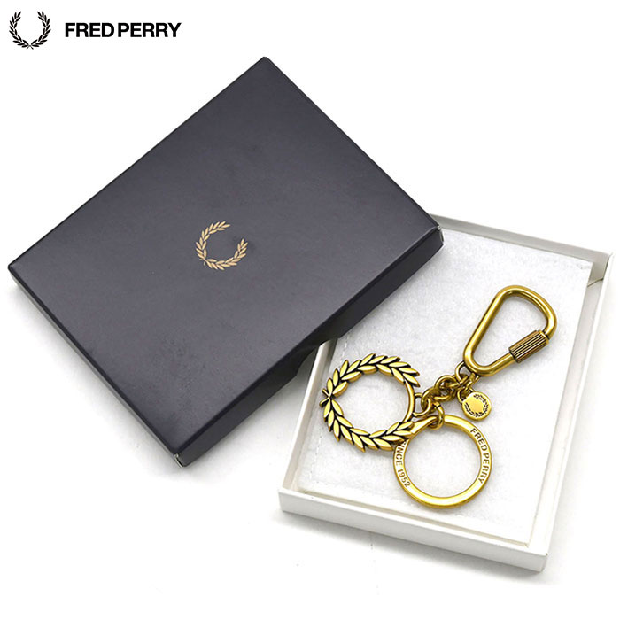 FRED PERRY（フレッドペリー） キーホルダー ローレル リース