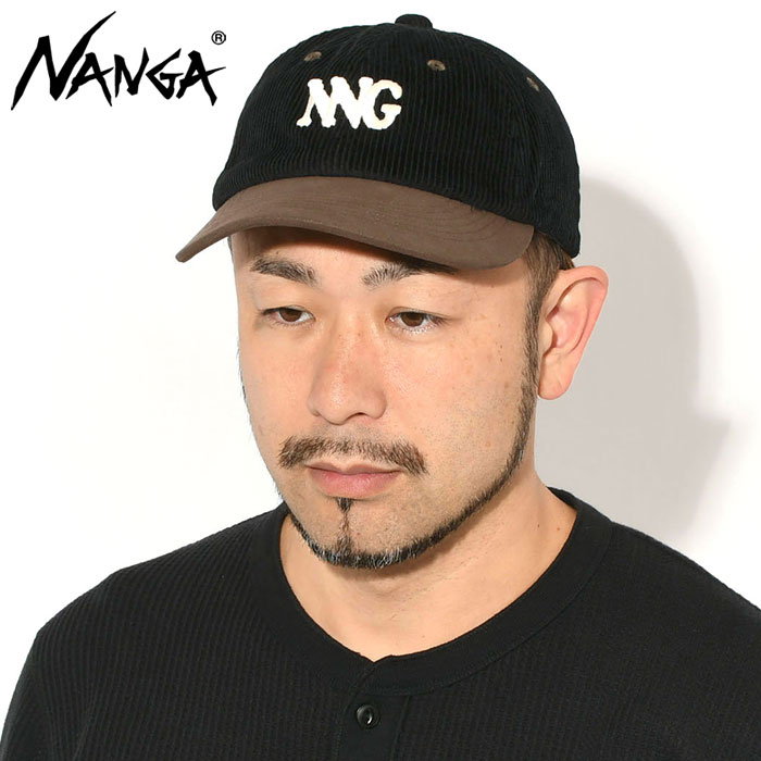NANGA（ナンガ） キャップ コーデュロイ NNG ロゴ ( Corduroy NNG Logo