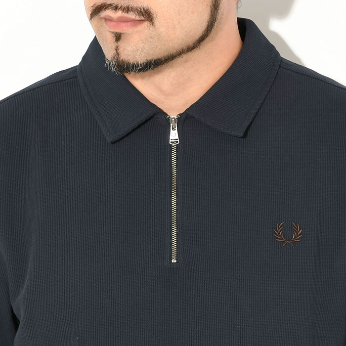 FRED PERRY（フレッドペリー） ポロシャツ 長袖 メンズ オープン