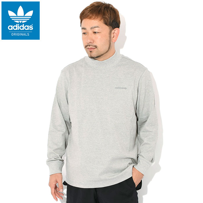 adidas Originals アディダス カットソー 長袖 メンズ モックネック