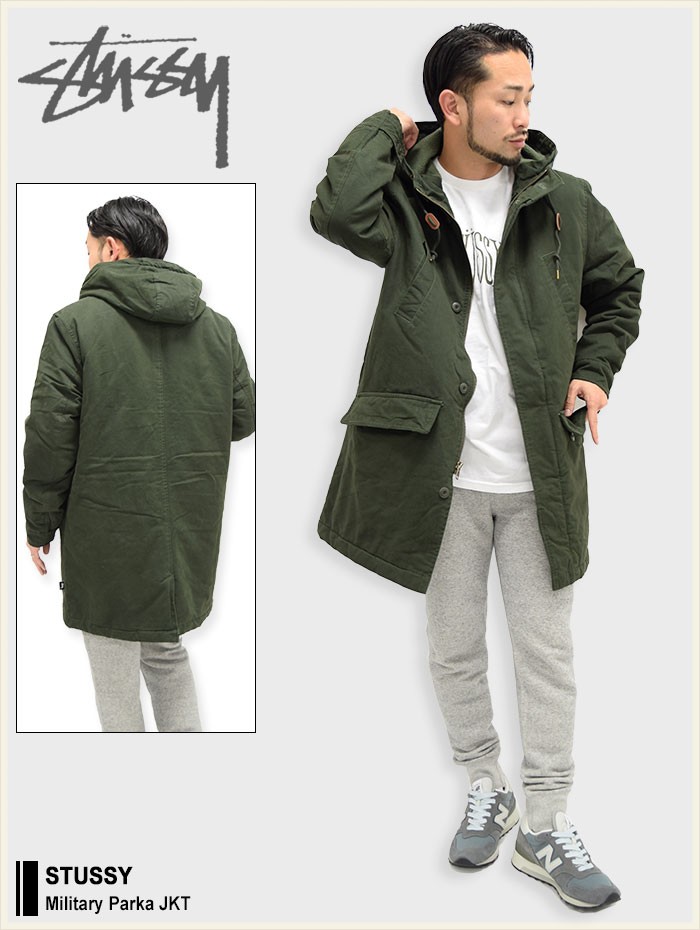 STUSSY（ステューシー） ジャケット メンズ Military Parka(stussy JKT