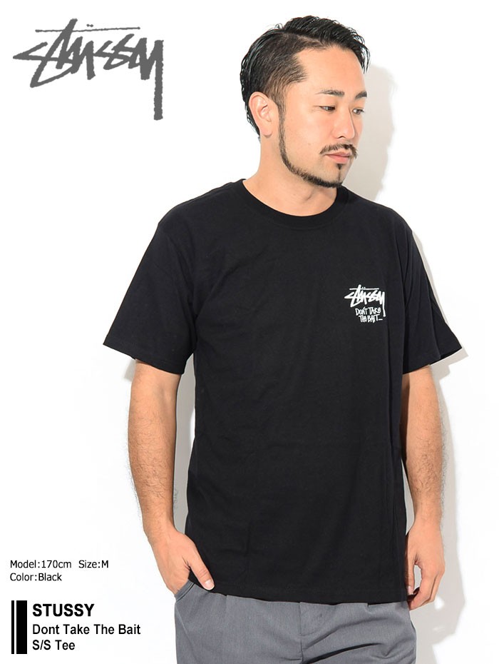 STUSSY（ステューシー） Tシャツ 半袖 メンズ Dont Take The Bait