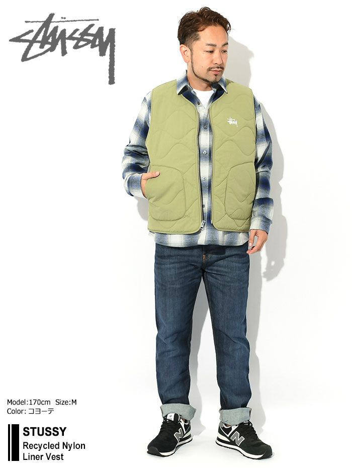 STUSSY（ステューシー） ジャケット メンズ Recycled Nylon Liner