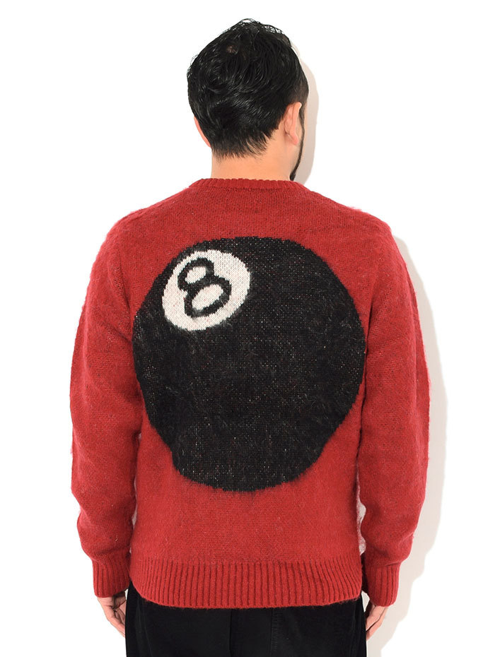 STUSSY（ステューシー） セーター メンズ 8 Ball Heavy Brushed Mohair