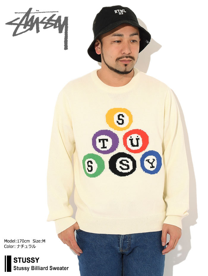 STUSSY（ステューシー） セーター メンズ Stussy Billiard ( stussy