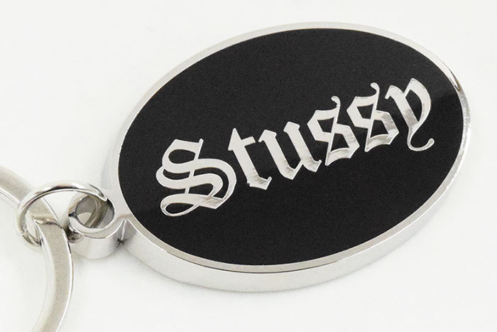 STUSSY（ステューシー） キーホルダー STUSSY OE Badge ( stussy