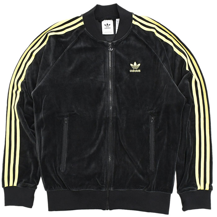 adidas Originals アディダス ジャージー ジャケット メンズ ベロア
