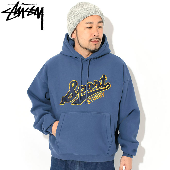 STUSSY（ステューシー） パーカー プルオーバー メンズ Satin Patch