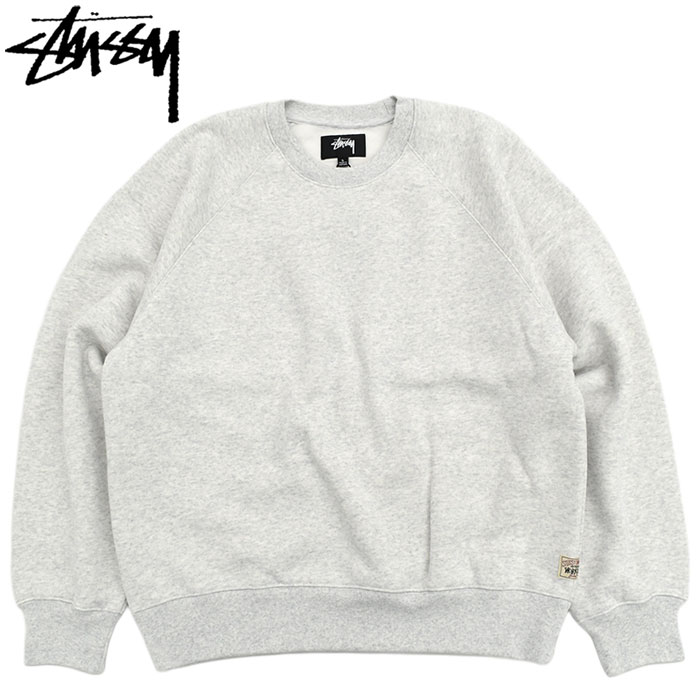 STUSSY（ステューシー） トレーナー メンズ Fleece Raglan ( stussy