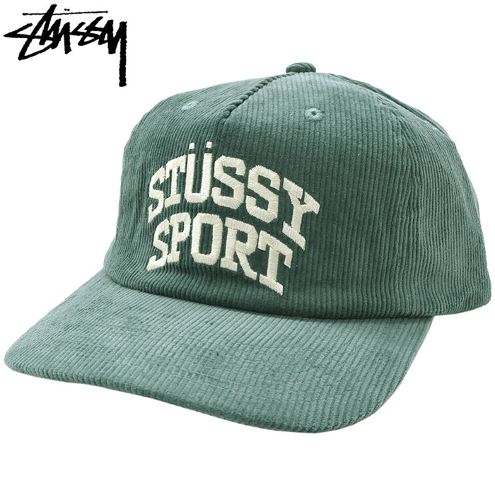STUSSY（ステューシー） キャップ 帽子 STUSSY Sport Arch Cord