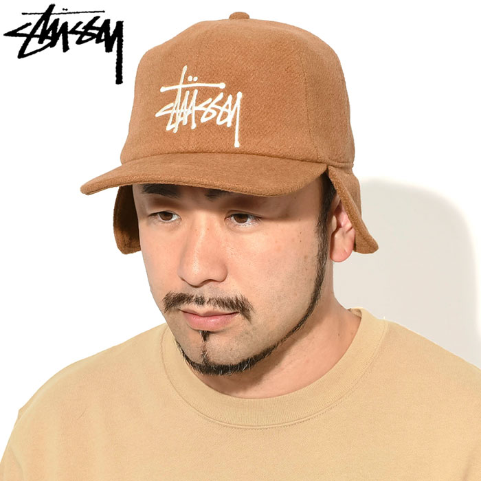 STUSSY（ステューシー） キャップ 帽子 STUSSY Ear Flap Wool Crown