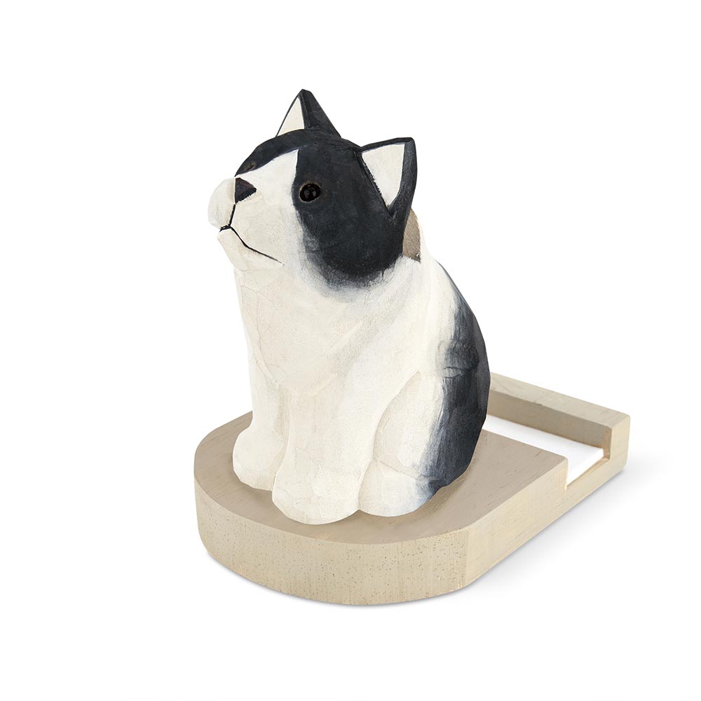 キシマ Fika フィーカ スマホスタンド 動物 木彫り 木製 卓上 デスク