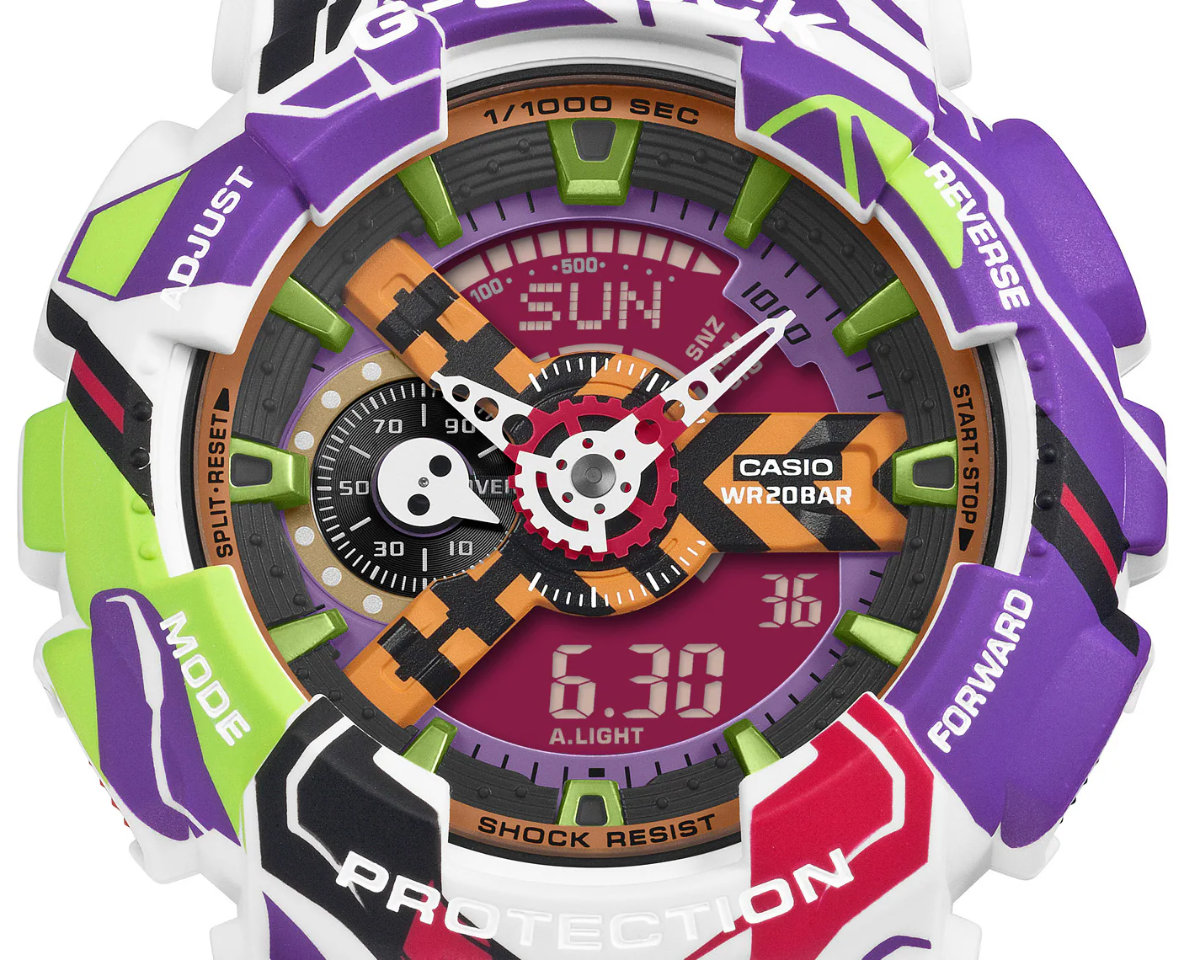 110 Series G-SHOCK エヴァンゲリオン コラボレーションモデル GA