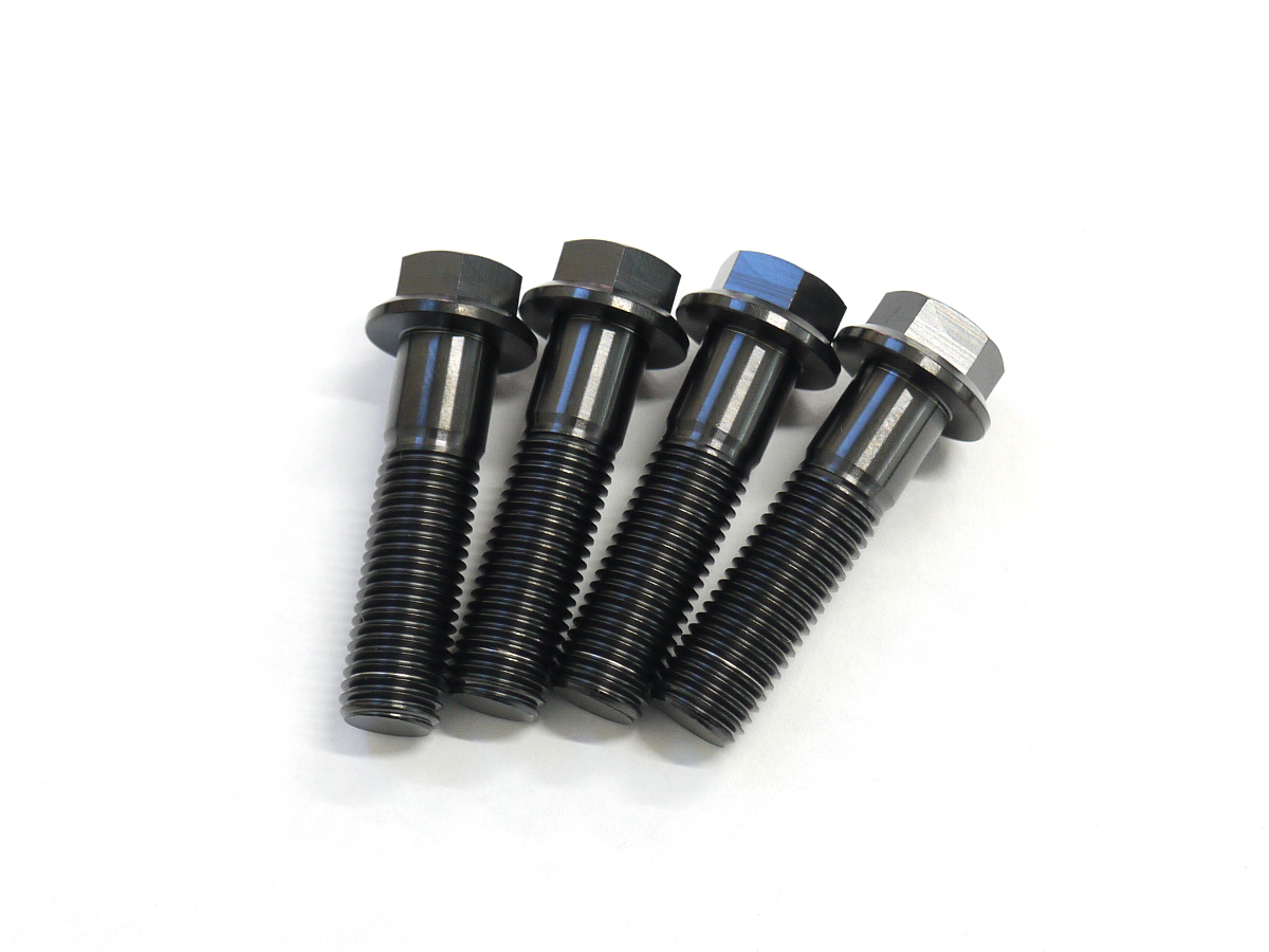 GPZ900R 6pot用64チタン製フロントキャリパーマウントボルト4本セット