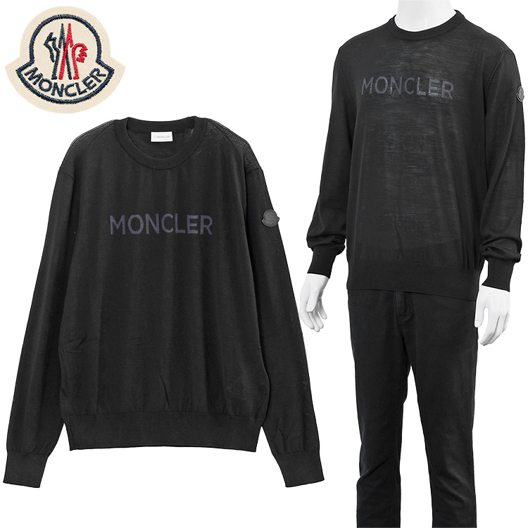 MONCLER（モンクレール） ゲージ18 ウール セーター 9C000-11-M1180