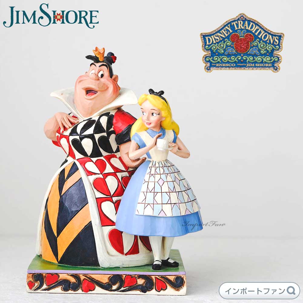 Disney（ディズニー） ジムショア アリス ＆ ハートの女王 ふしぎの国