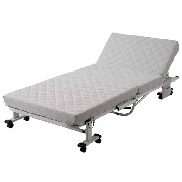 折りたたみベッド 組立不要 セミシングル コンパクト 折り畳みベッド