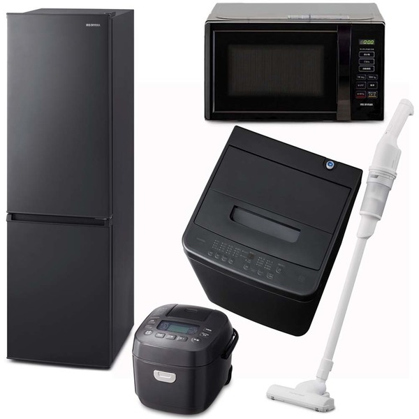 IRIS OHYAMA（アイリスオーヤマ） 家電セット 一人暮らし 5点 冷蔵庫