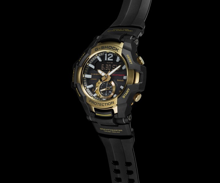 G-SHOCK Gショック グラビティマスター Black & Gold カシオ CASIO