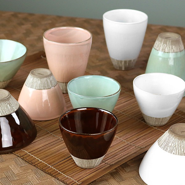 フリーカップ 320ml 白樺 デザートカップ 湯呑み 食器 和食器 陶器
