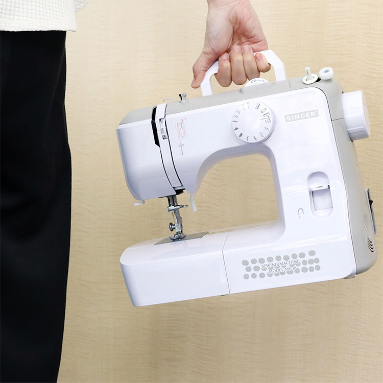SINGER（シンガー） ミシン コンパクト 電動ミシン ホワイト MF-10II