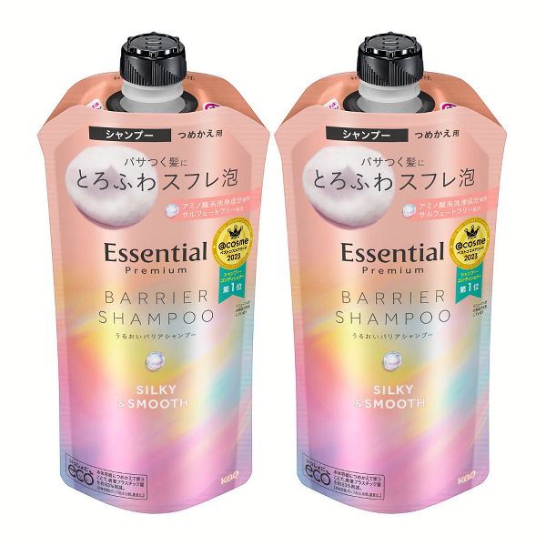 Essential (2個セット)シャンプー コンディショナー 詰め替え