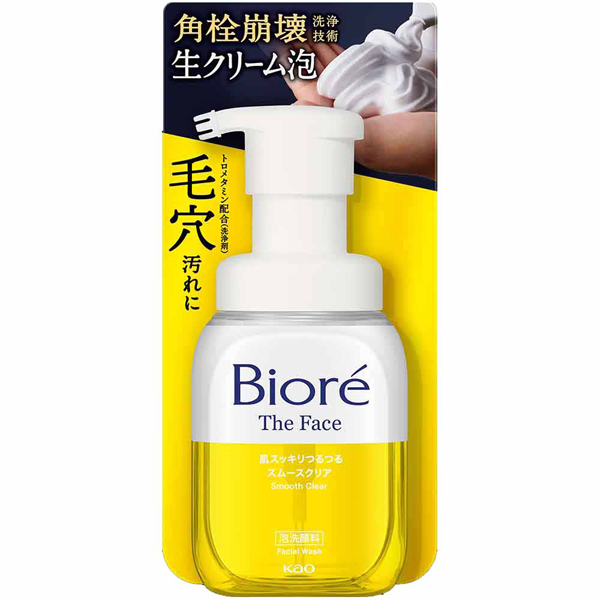Biore ビオレ ザフェイス 泡洗顔料 ディープモイスト 本体 洗顔