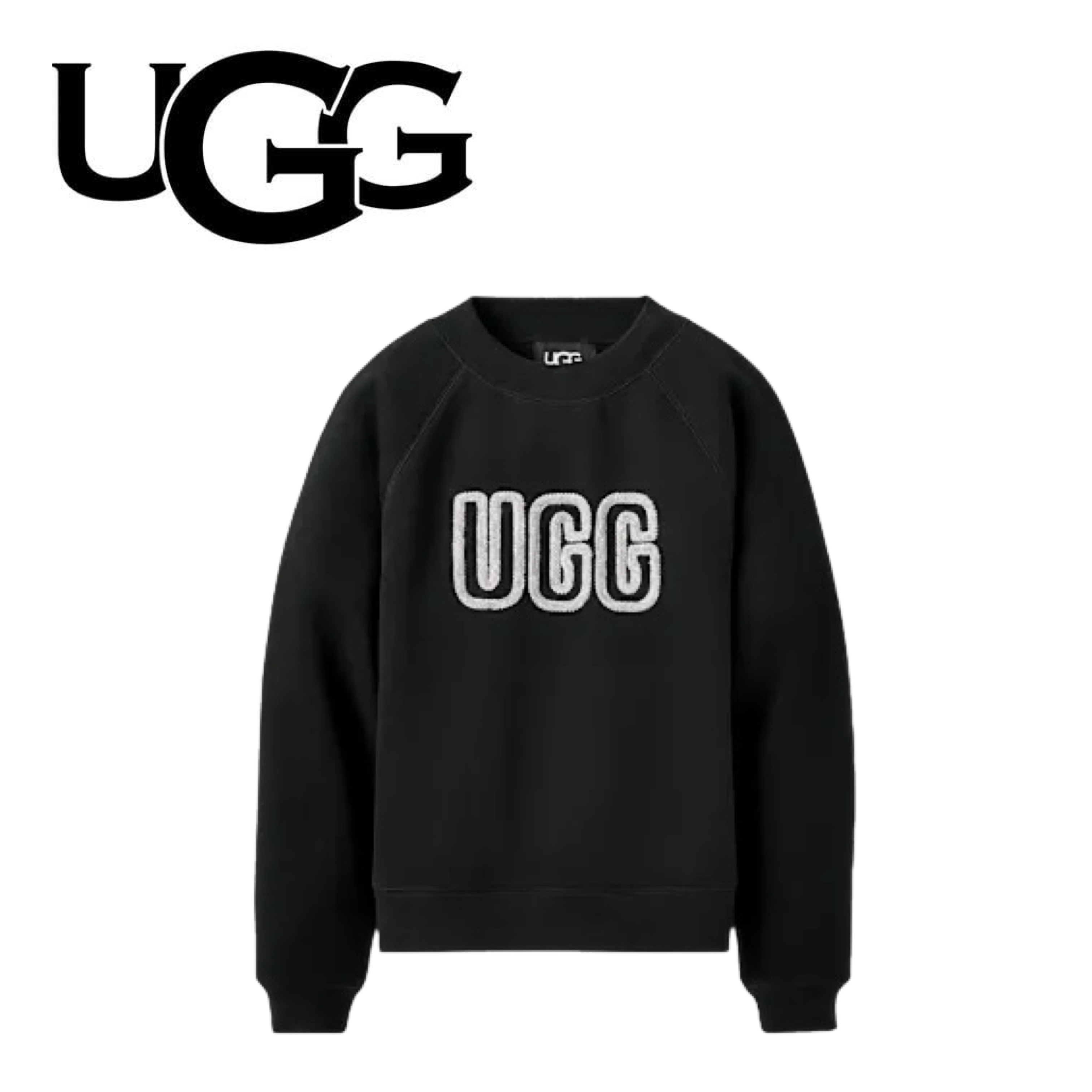 UGG（アグ） トレーナー 1171477 裏起毛 レディース ロゴ クルーネック