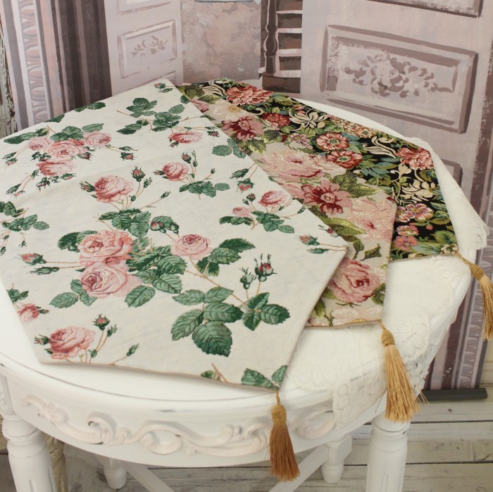 SALE30%OFF) テーブルランナー 80 M 敷物 ゴブラン ドイリー テーブル