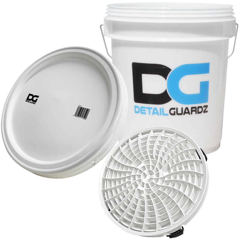 DETAIL GUARDZ（ディテール ガーズ） 洗車用品 フタ付き18Lバケツ