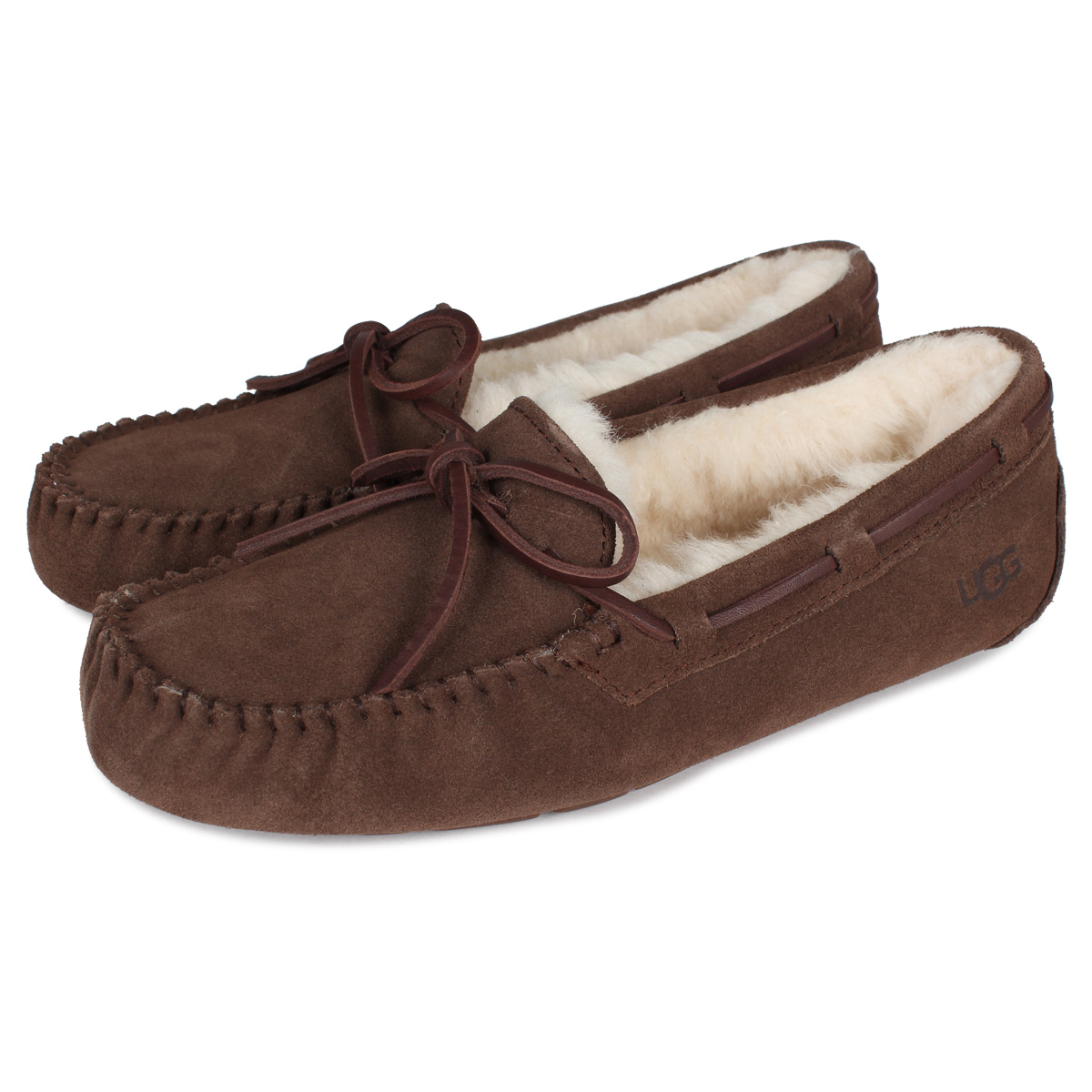 UGG（アグ） スリッポン ダコタ レディース DAKOTA ブラック グレー