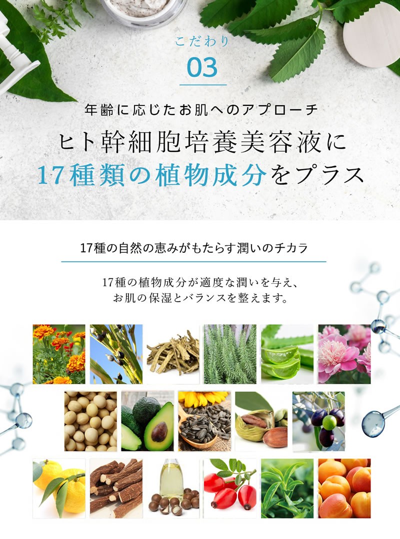 ステイフリー オールインワン ゲル HITO-KAN ヒト幹細胞培養液