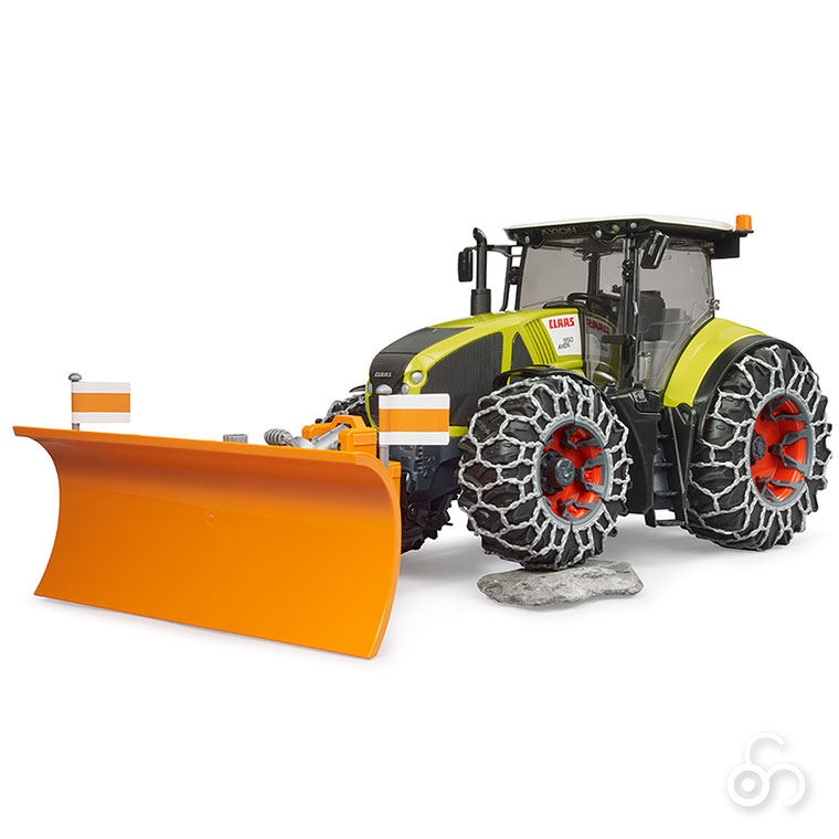 おまけ付) ブルーダー bruder Claas Axion 950 トラクター＆スノー