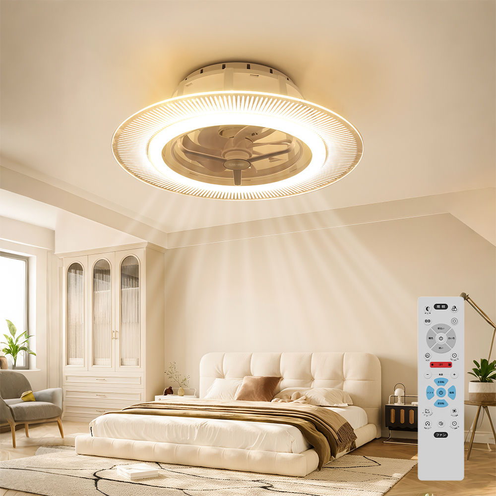 シーリングファンライト ファン付きシーリングライト led dcモーター