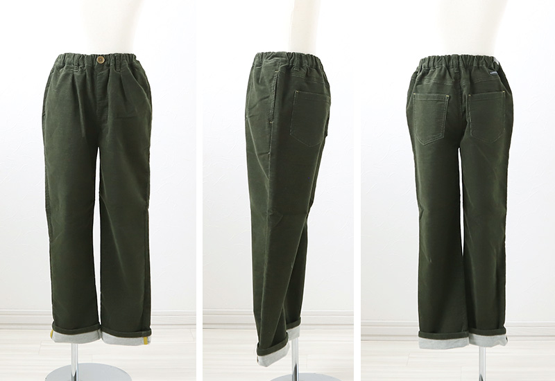 L.COPECK（エルコペック） 子供 コーデュロイ 長ズボン ロングパンツ