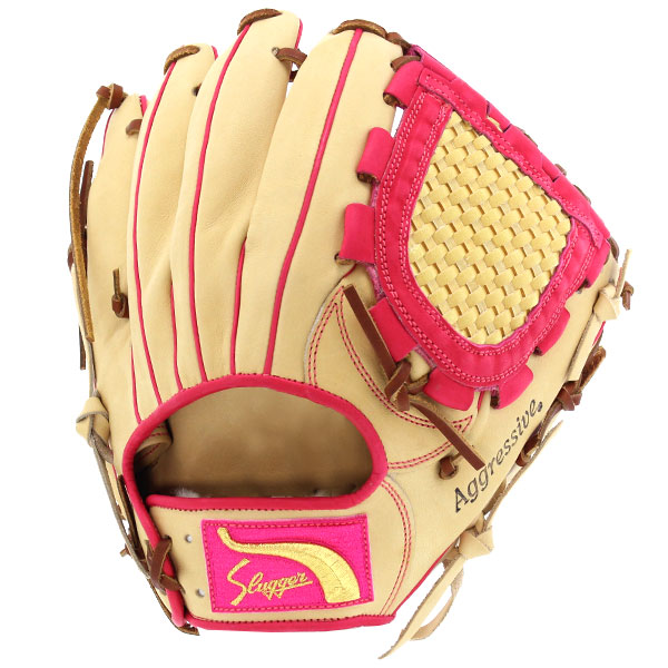 久保田スラッガー 軟式グローブ（色：ピンク系）｜グローブ｜野球