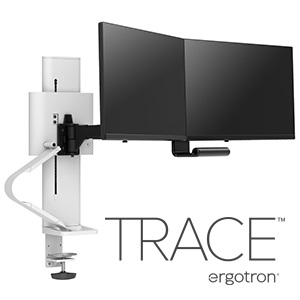 エルゴトロン（ergotron） TRACE (トレース) デュアル モニター