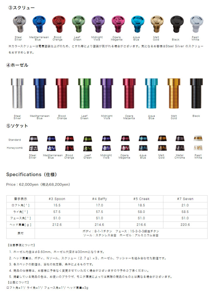 RODDIO (ロッディオ) フェアウェイウッド (2024) RODDIO F-Series