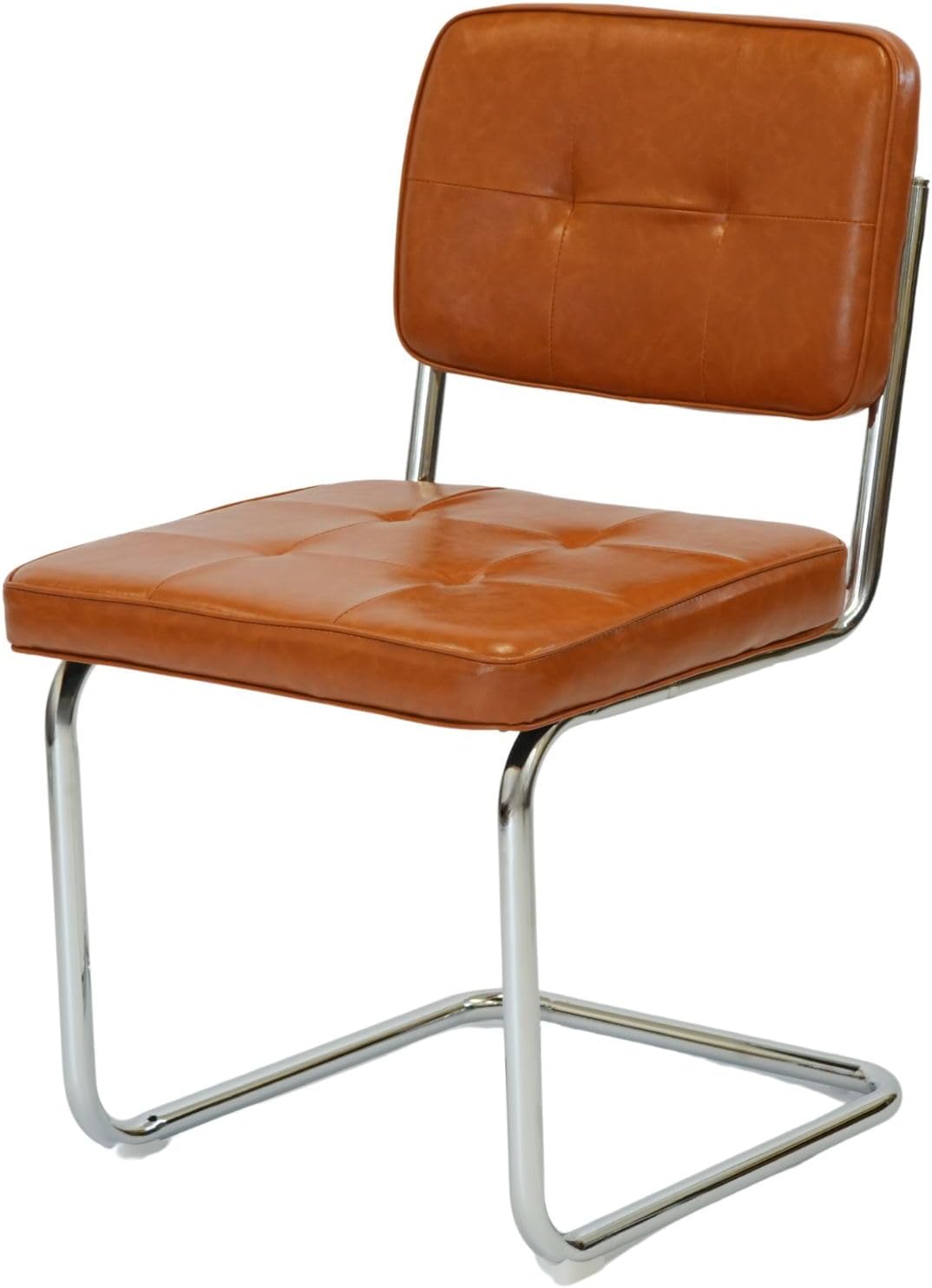 ラタンチェア カンティレバーチェア ダイニングチェア 椅子 合成皮革