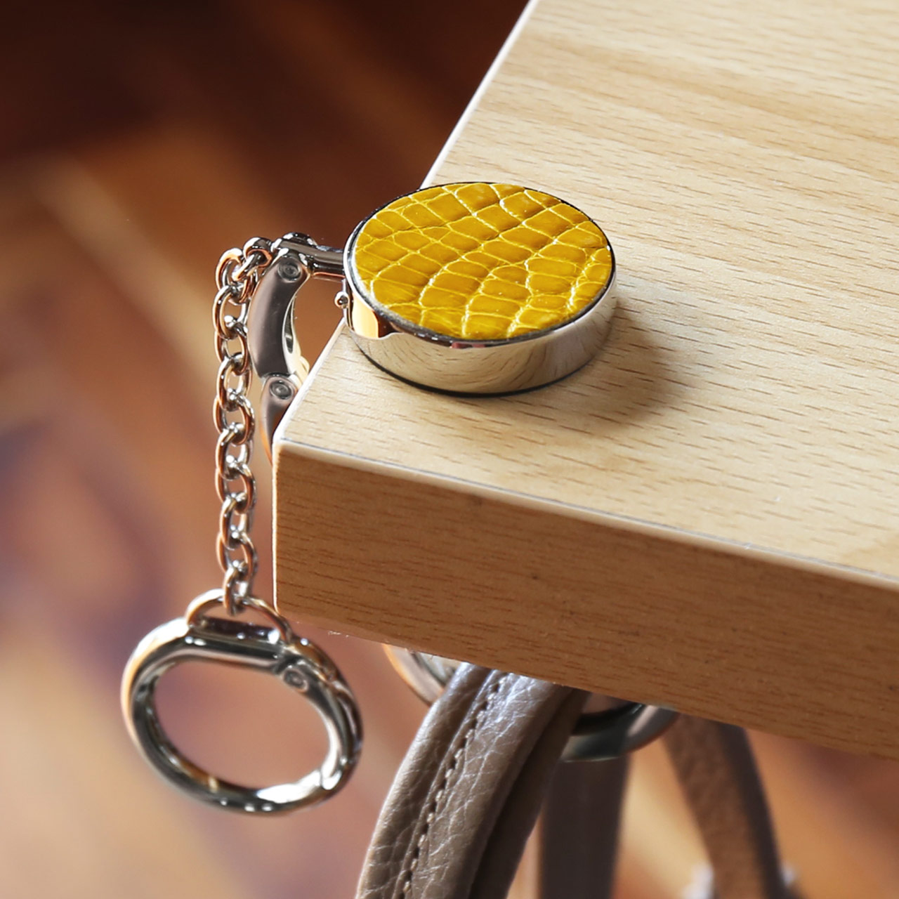 バッグ ハンガー 5kg カバン掛け 丸型 メンズ レディース 折り畳み