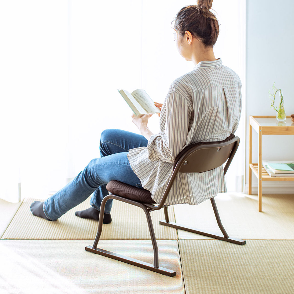 SANWA SUPPLY（サンワサプライ） 高座椅子 高齢者 腰痛対策立ち上がり