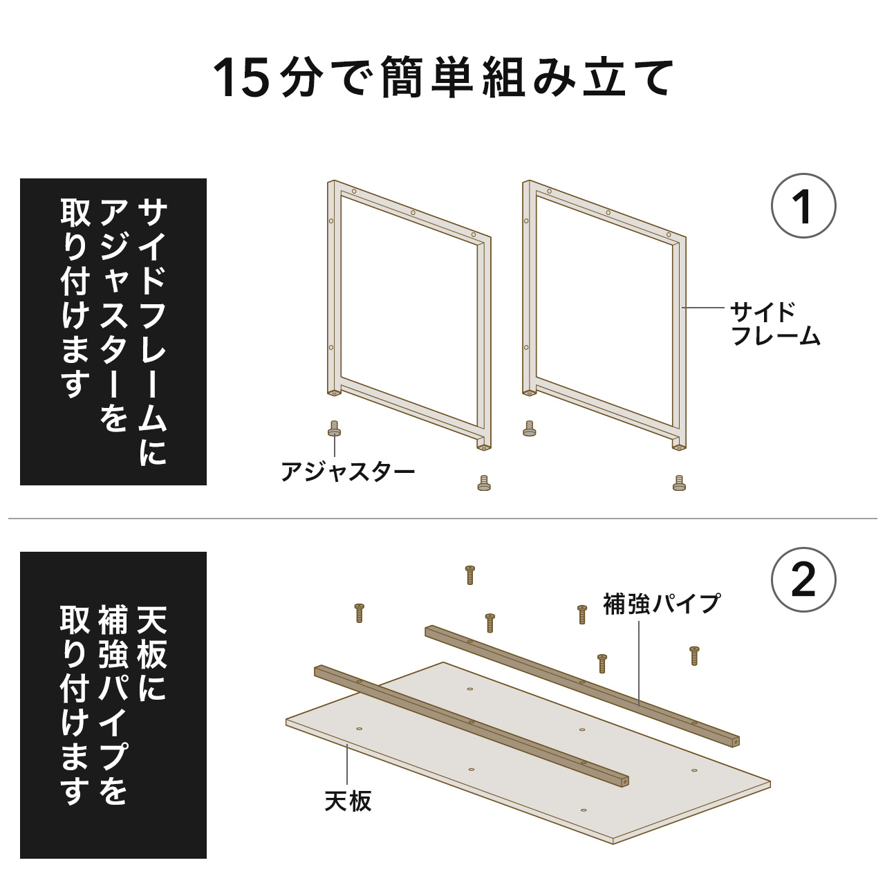 SANWA SUPPLY（サンワサプライ） パソコンデスク 120cm幅 奥行60cm 平