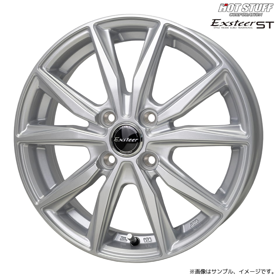 HOT STUFF（ホットスタッフ） エクスター ST ホイール1本 15x5.5J 4H