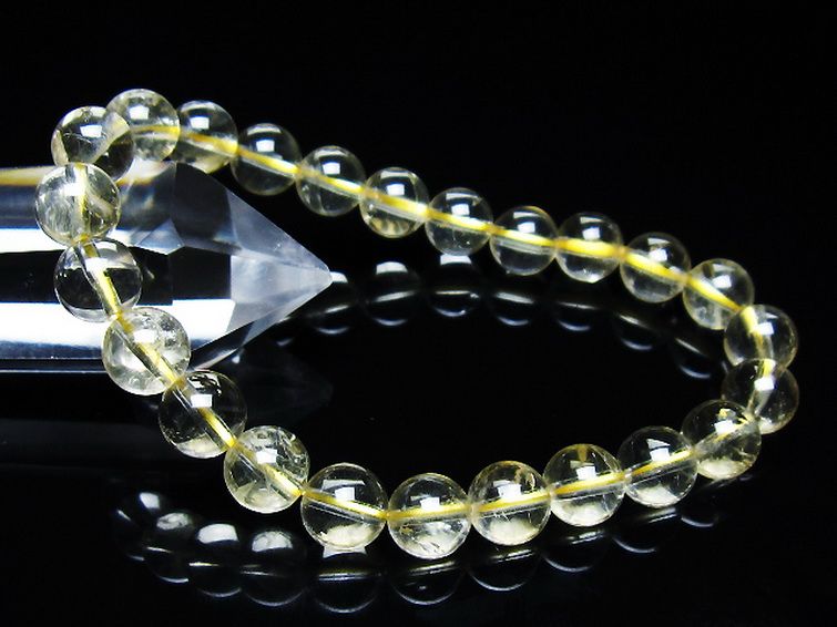 シトリン ブレスレット 8mm [t55-10681]