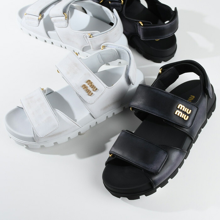 miu miu（ミュウミュウ） シューズ スポーティ マテラッセレザー