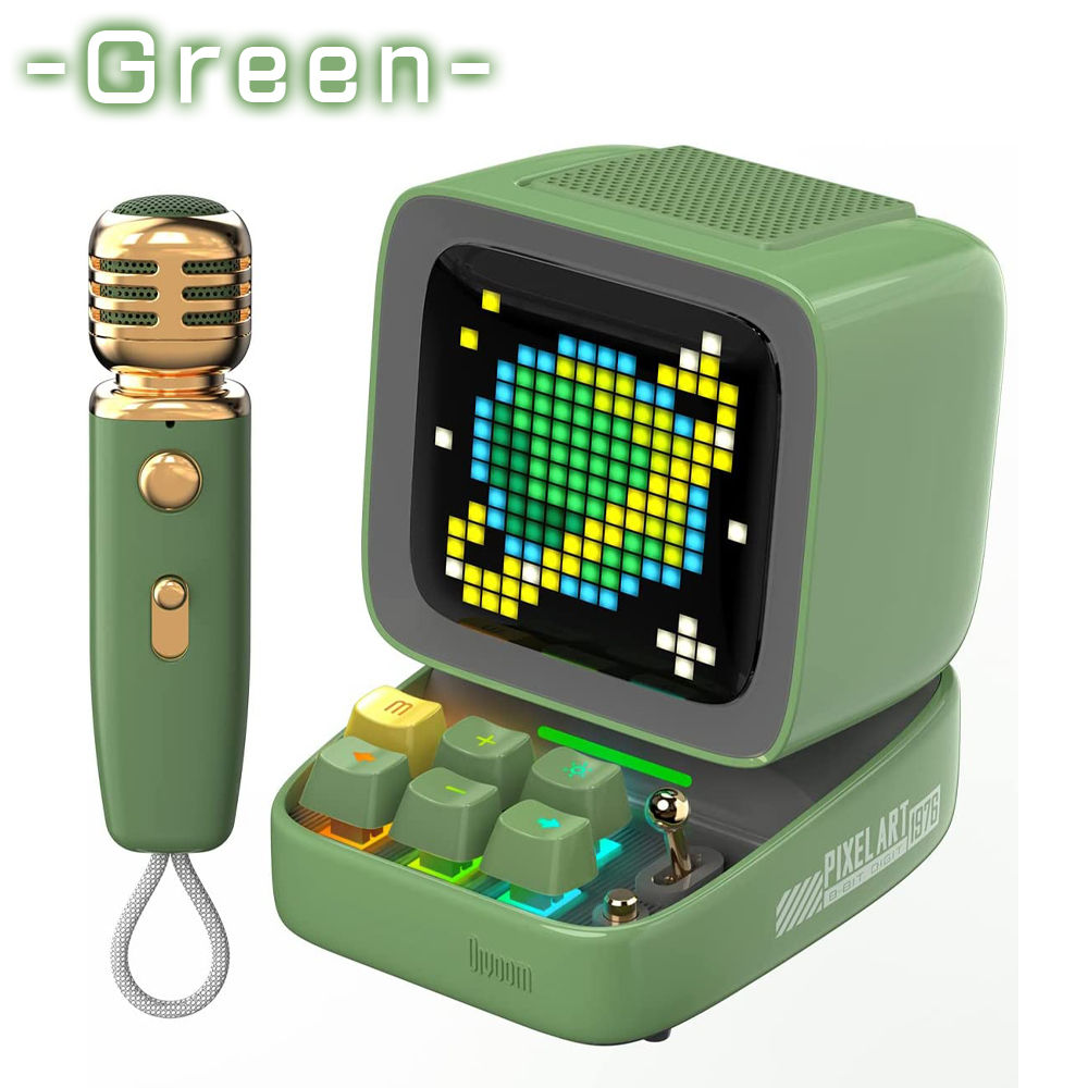 Divoom Divoom DitooMic 15W 高品質 ワイヤレススピーカー マイク付